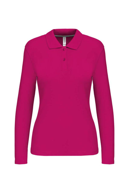 KA244 - LADIES' LONG-SLEEVED POLO SHIRT – Mărimi 2XL, 3XL, S, M
