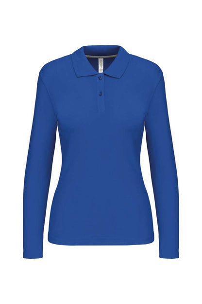 KA244 - LADIES' LONG-SLEEVED POLO SHIRT – Mărimi L, XL