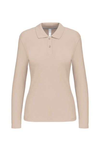 KA244 - LADIES' LONG-SLEEVED POLO SHIRT – Mărimi 2XL, 3XL, S, M