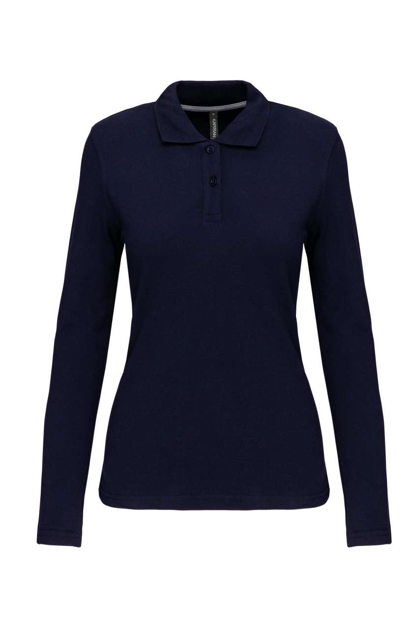 KA244 - LADIES' LONG-SLEEVED POLO SHIRT – Mărimi L, XL