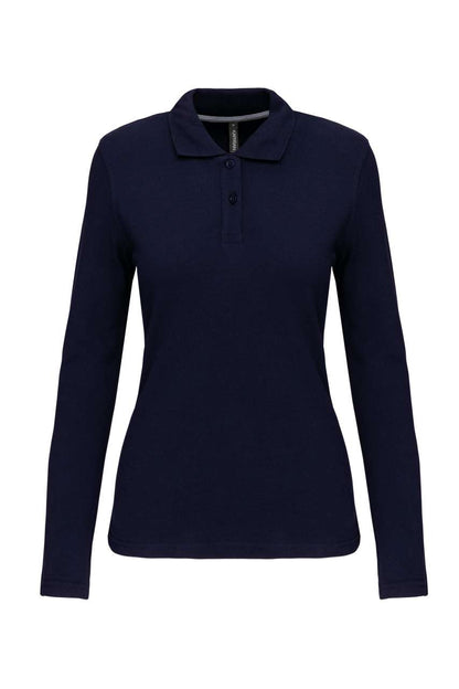 KA244 - LADIES' LONG-SLEEVED POLO SHIRT – Mărimi 2XL, 3XL, S, M