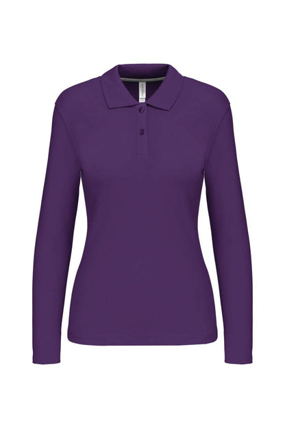 KA244 - LADIES' LONG-SLEEVED POLO SHIRT – Mărimi L, XL