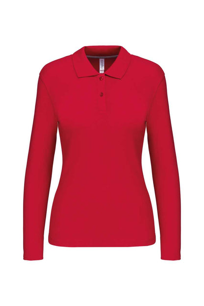 KA244 - LADIES' LONG-SLEEVED POLO SHIRT – Mărimi 2XL, 3XL, S, M