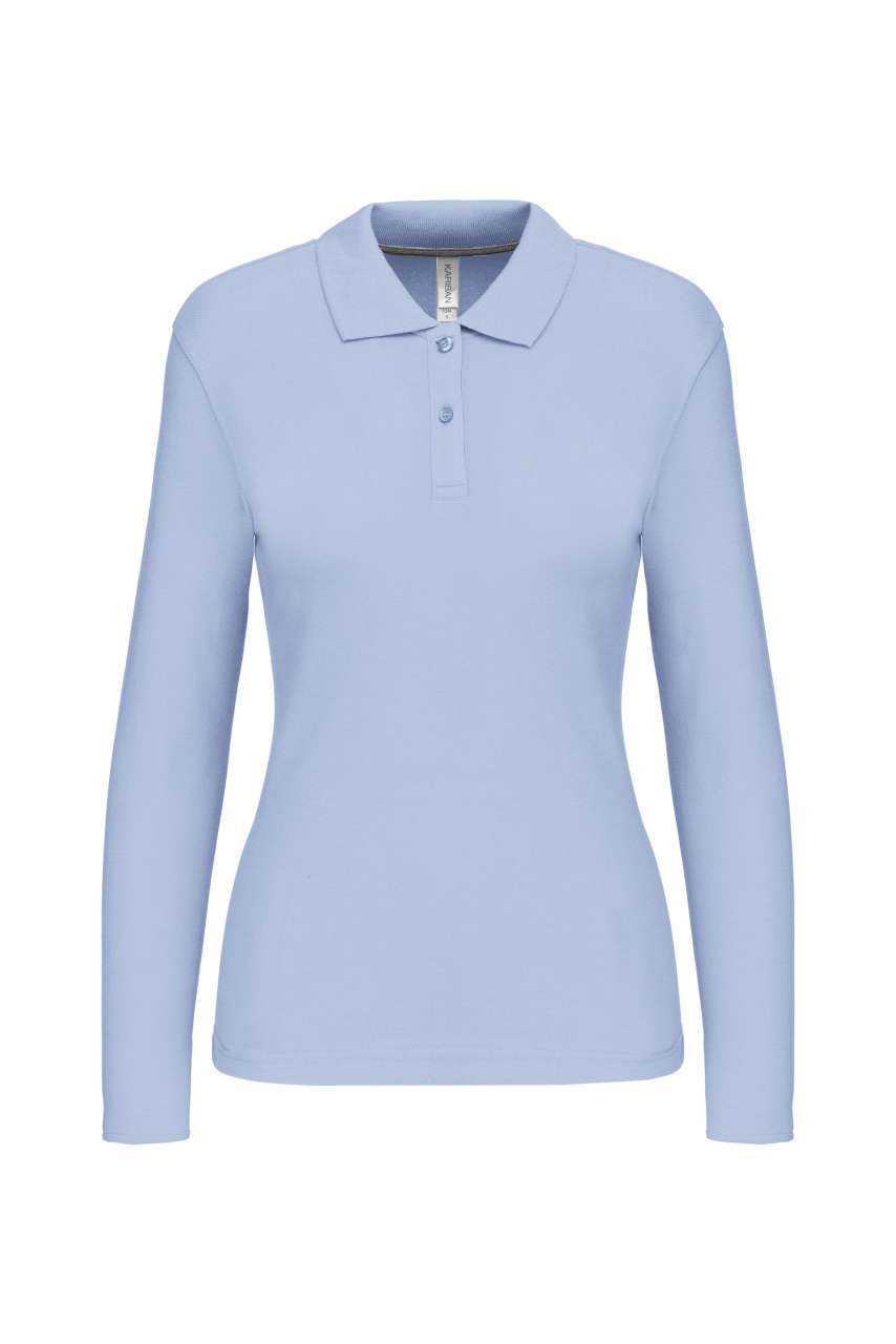 KA244 - LADIES' LONG-SLEEVED POLO SHIRT – Mărimi L, XL