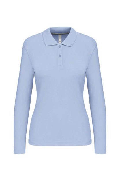 KA244 - LADIES' LONG-SLEEVED POLO SHIRT – Mărimi L, XL