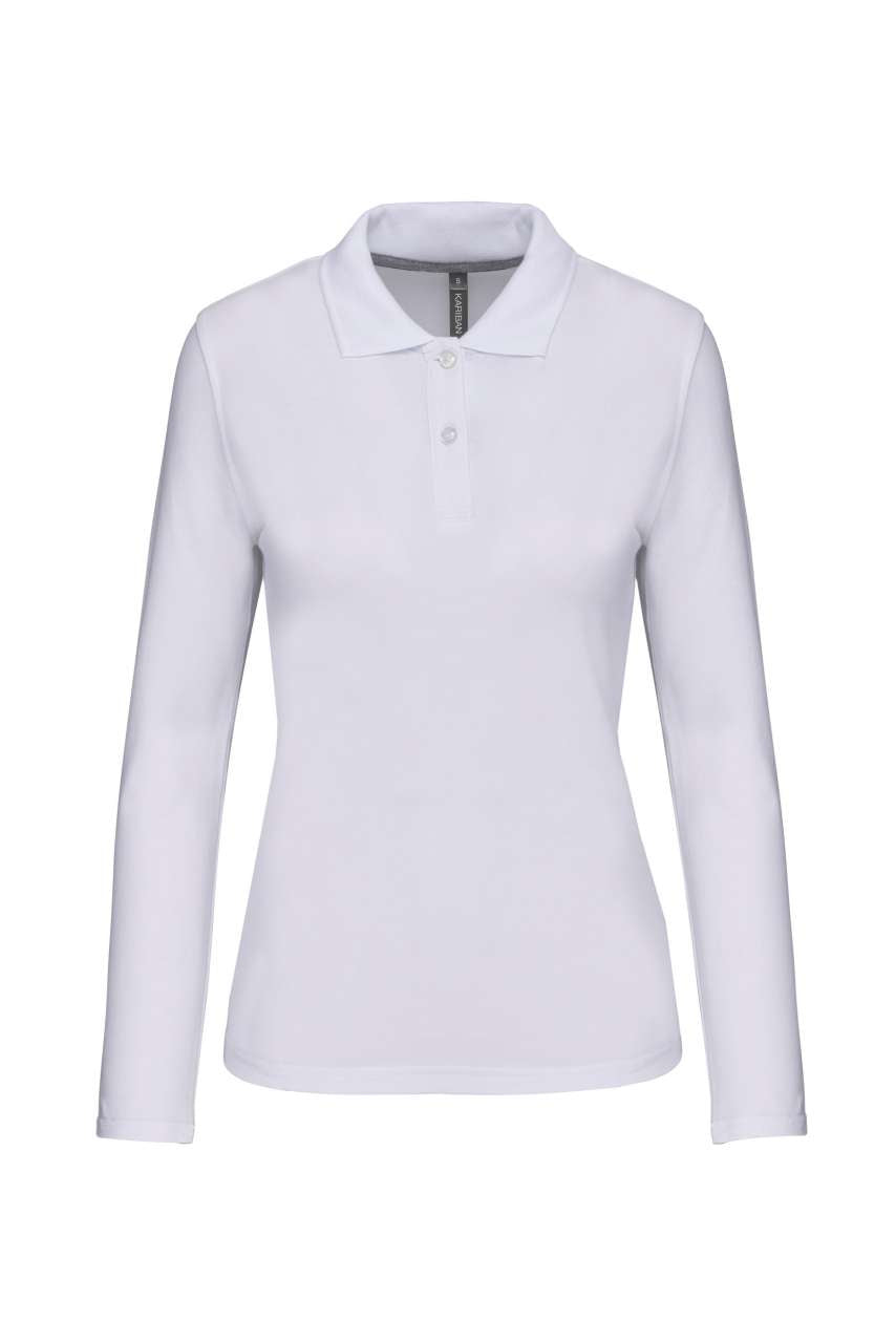 KA244 - LADIES' LONG-SLEEVED POLO SHIRT – Mărimi 2XL, 3XL, S, M