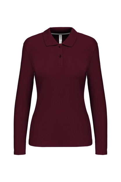 KA244 - LADIES' LONG-SLEEVED POLO SHIRT – Mărimi 2XL, 3XL, S, M