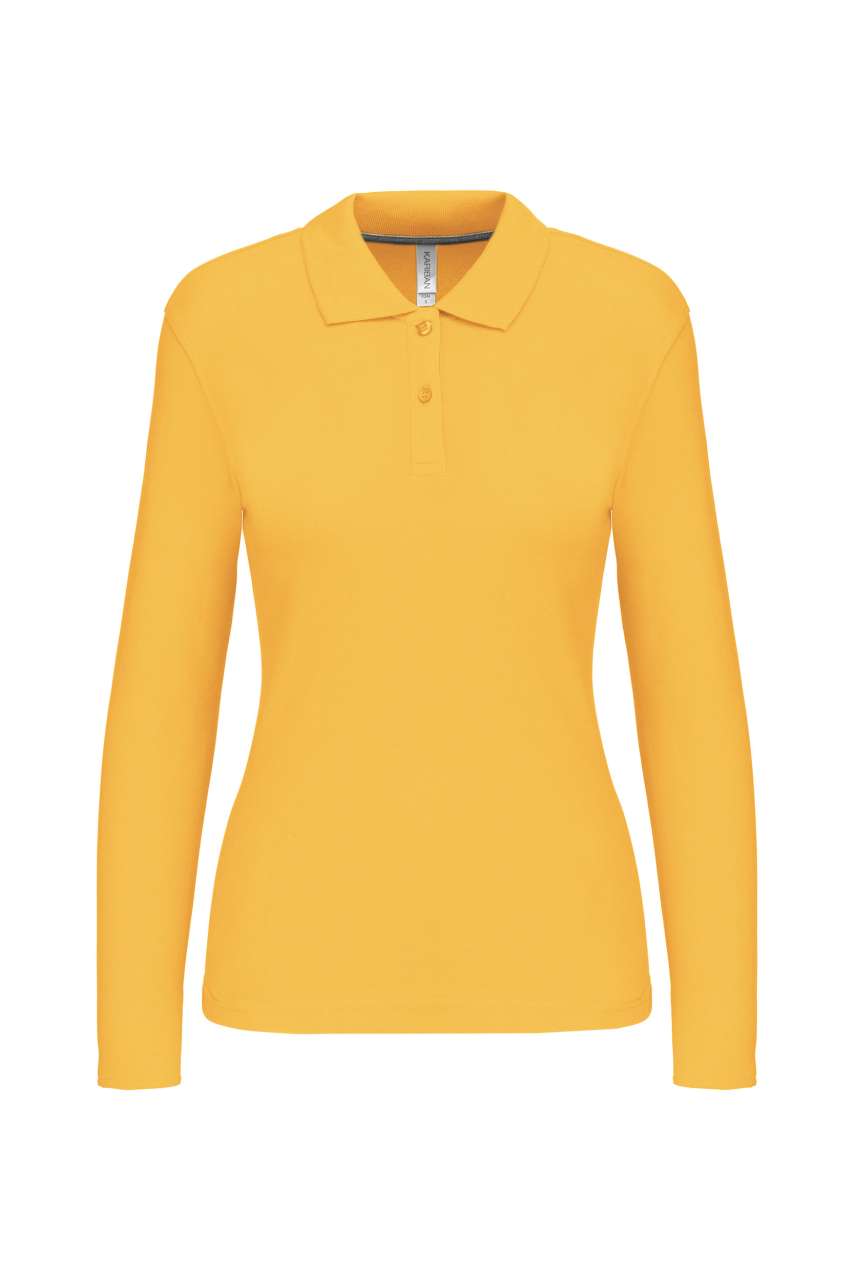 KA244 - LADIES' LONG-SLEEVED POLO SHIRT – Mărimi 2XL, 3XL, S, M