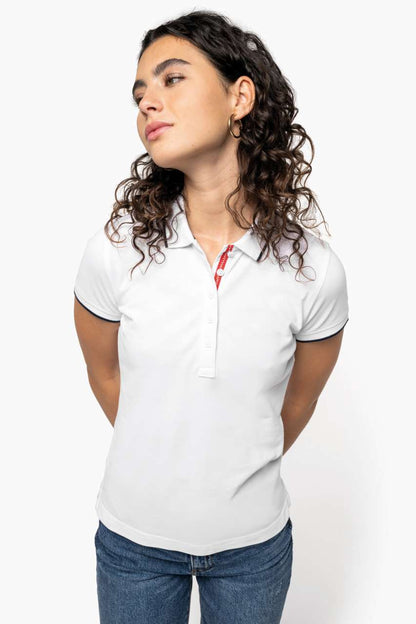 KA252 - LADIES' SHORT-SLEEVED PIQUÉ KNIT POLO SHIRT
