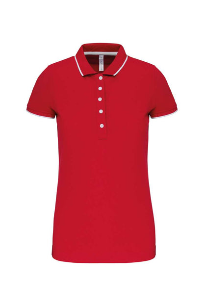 KA252 - LADIES' SHORT-SLEEVED PIQUÉ KNIT POLO SHIRT