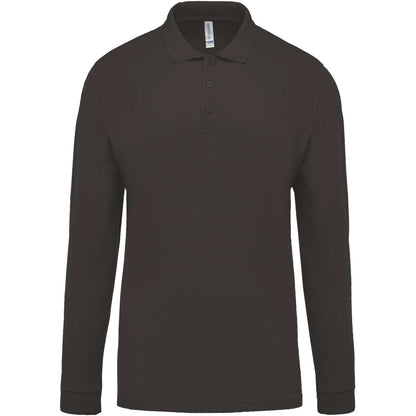 KA256 - MEN'S LONG-SLEEVED PIQUÉ POLO SHIRT – Mărimi XL