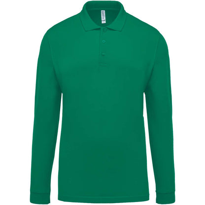 KA256 - MEN'S LONG-SLEEVED PIQUÉ POLO SHIRT – Mărimi XL