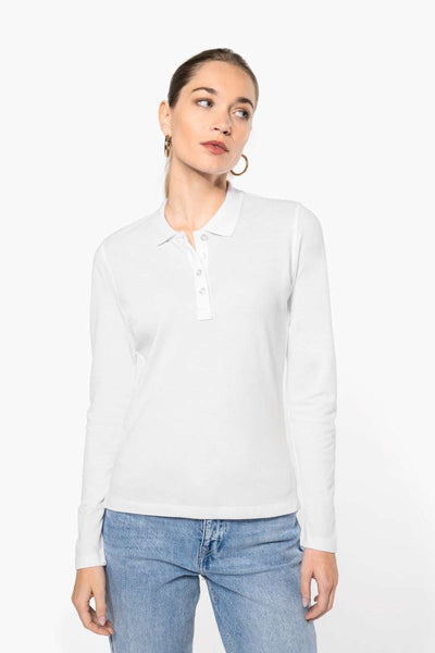KA257 - LADIES’ LONG-SLEEVED PIQUÉ POLO SHIRT – Mărimi XL