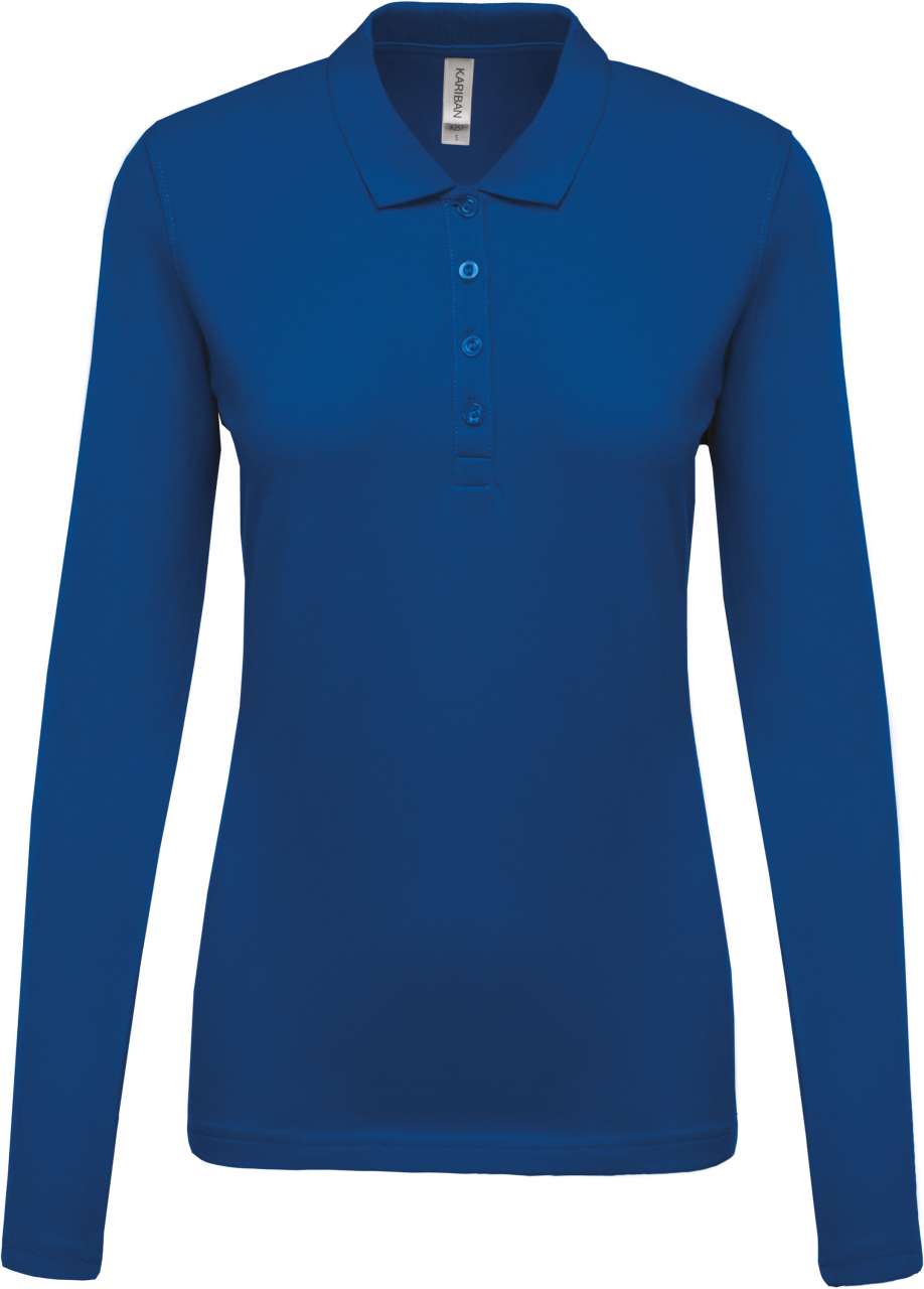 KA257 - LADIES’ LONG-SLEEVED PIQUÉ POLO SHIRT – Mărimi XL
