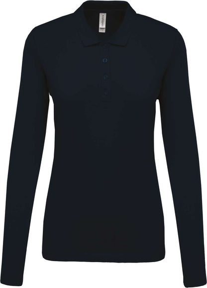 KA257 - LADIES’ LONG-SLEEVED PIQUÉ POLO SHIRT – Mărimi XL