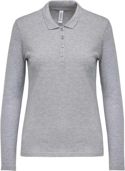 KA257 - LADIES’ LONG-SLEEVED PIQUÉ POLO SHIRT – Mărimi XL