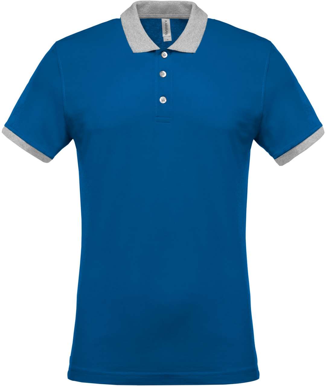KA258 - MEN'S TWO-TONE PIQUÉ POLO SHIRT