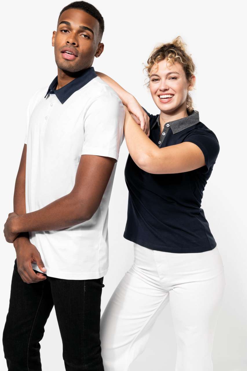 KA260 - MEN'S TWO-TONE JERSEY POLO SHIRT