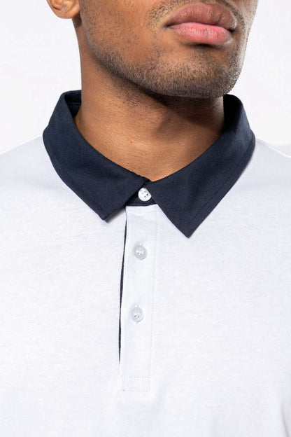 KA260 - MEN'S TWO-TONE JERSEY POLO SHIRT