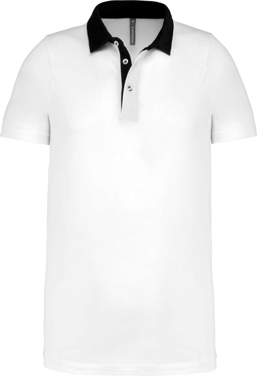 KA260 - MEN'S TWO-TONE JERSEY POLO SHIRT