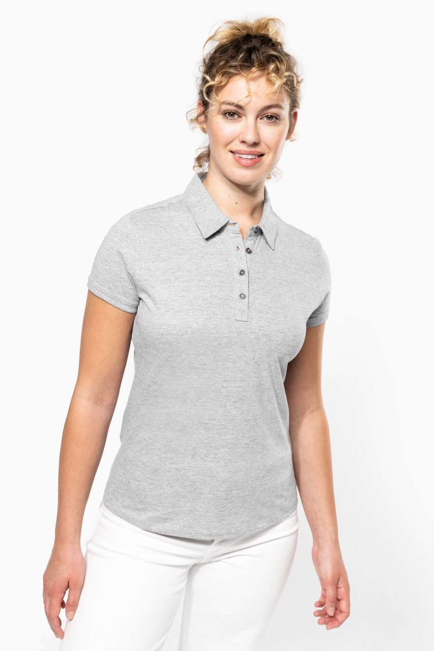 KA263 - LADIES' SHORT SLEEVED JERSEY POLO SHIRT