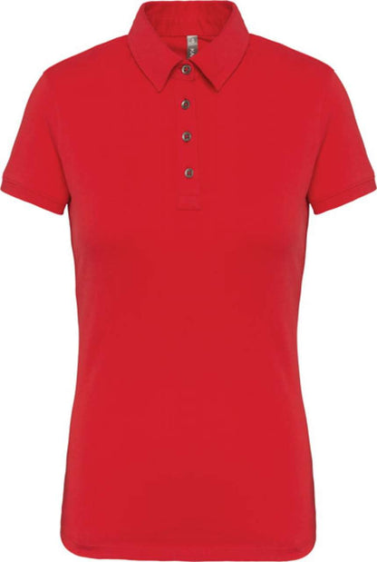KA263 - LADIES' SHORT SLEEVED JERSEY POLO SHIRT