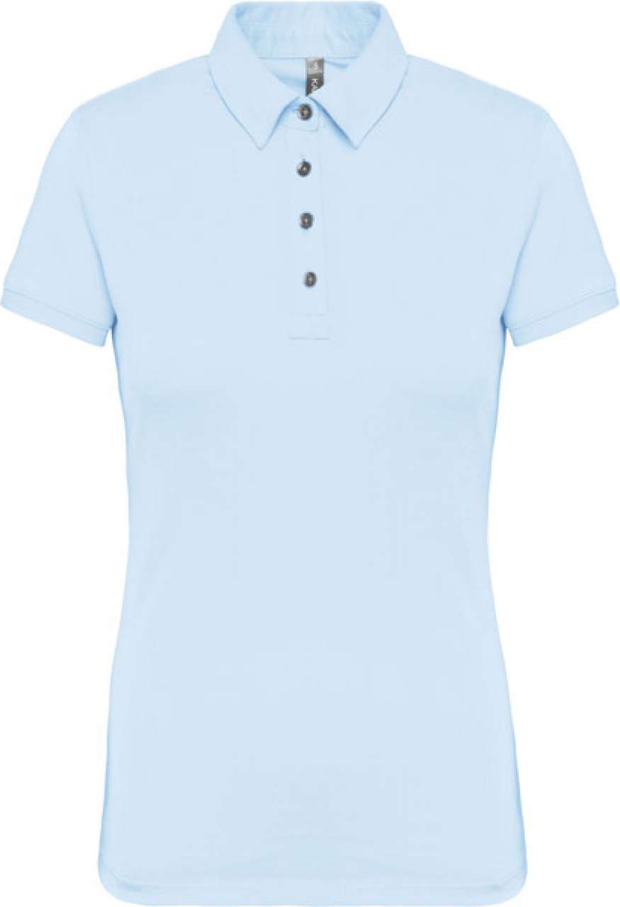 KA263 - LADIES' SHORT SLEEVED JERSEY POLO SHIRT