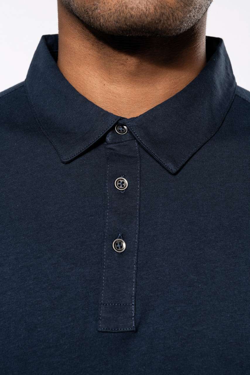 KA264 - MEN'S LONG SLEEVED JERSEY POLO SHIRT