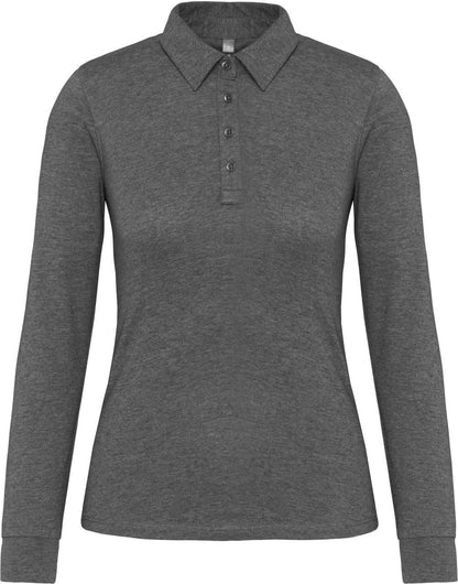 KA265 - LADIES' LONG SLEEVE JERSEY POLO SHIRT