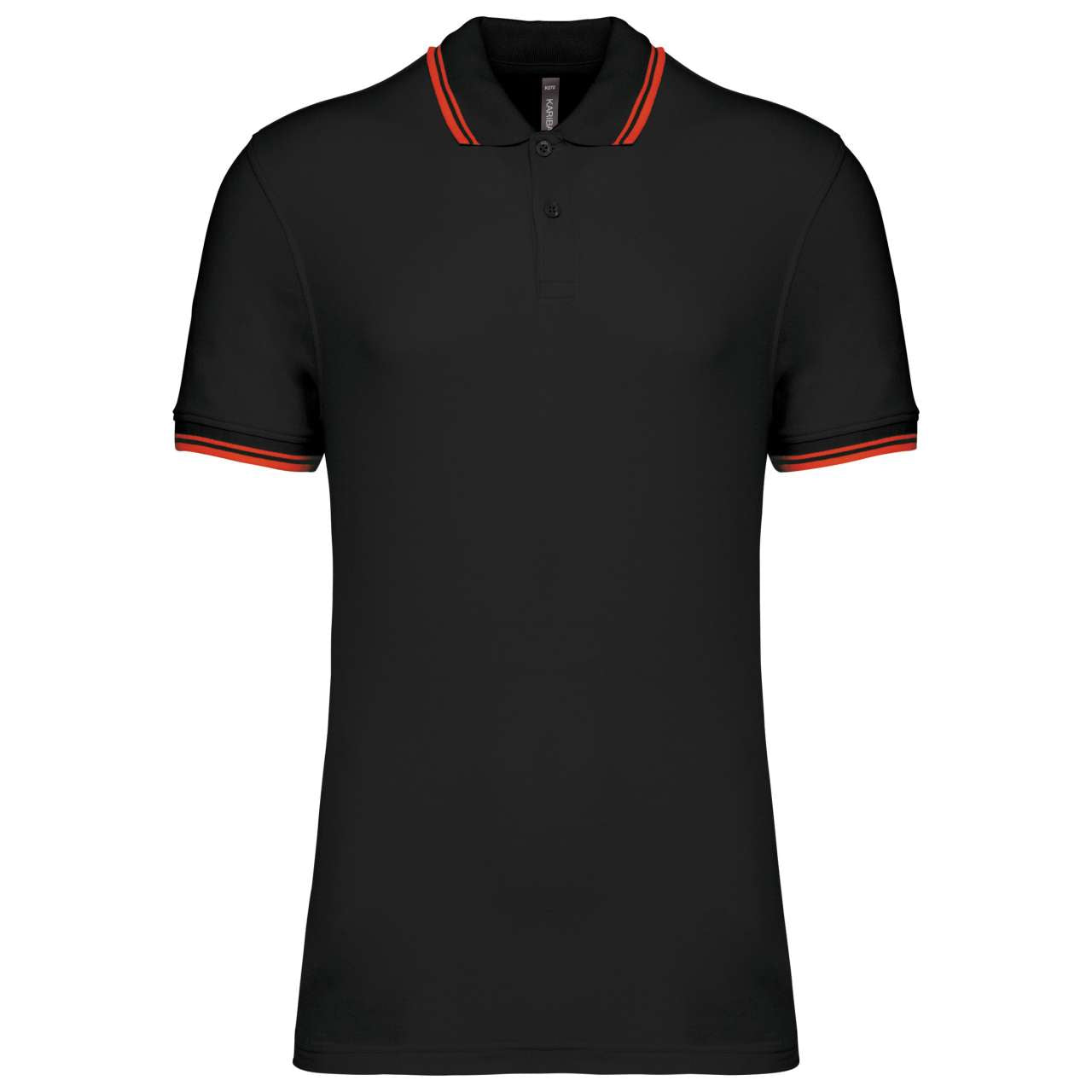KA272 - MEN'S SHORT-SLEEVED POLOSHIRT WITH CONTRASTING PIPING