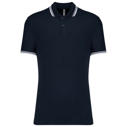 KA272 - MEN'S SHORT-SLEEVED POLOSHIRT WITH CONTRASTING PIPING