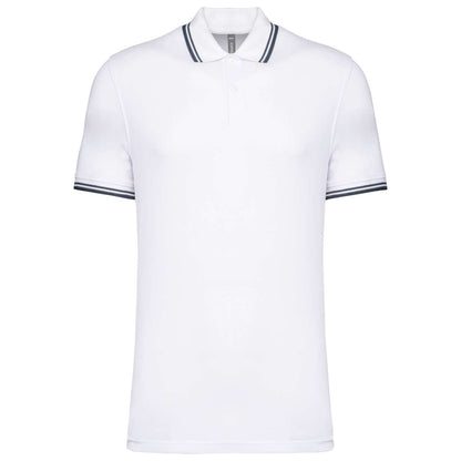 KA272 - MEN'S SHORT-SLEEVED POLOSHIRT WITH CONTRASTING PIPING