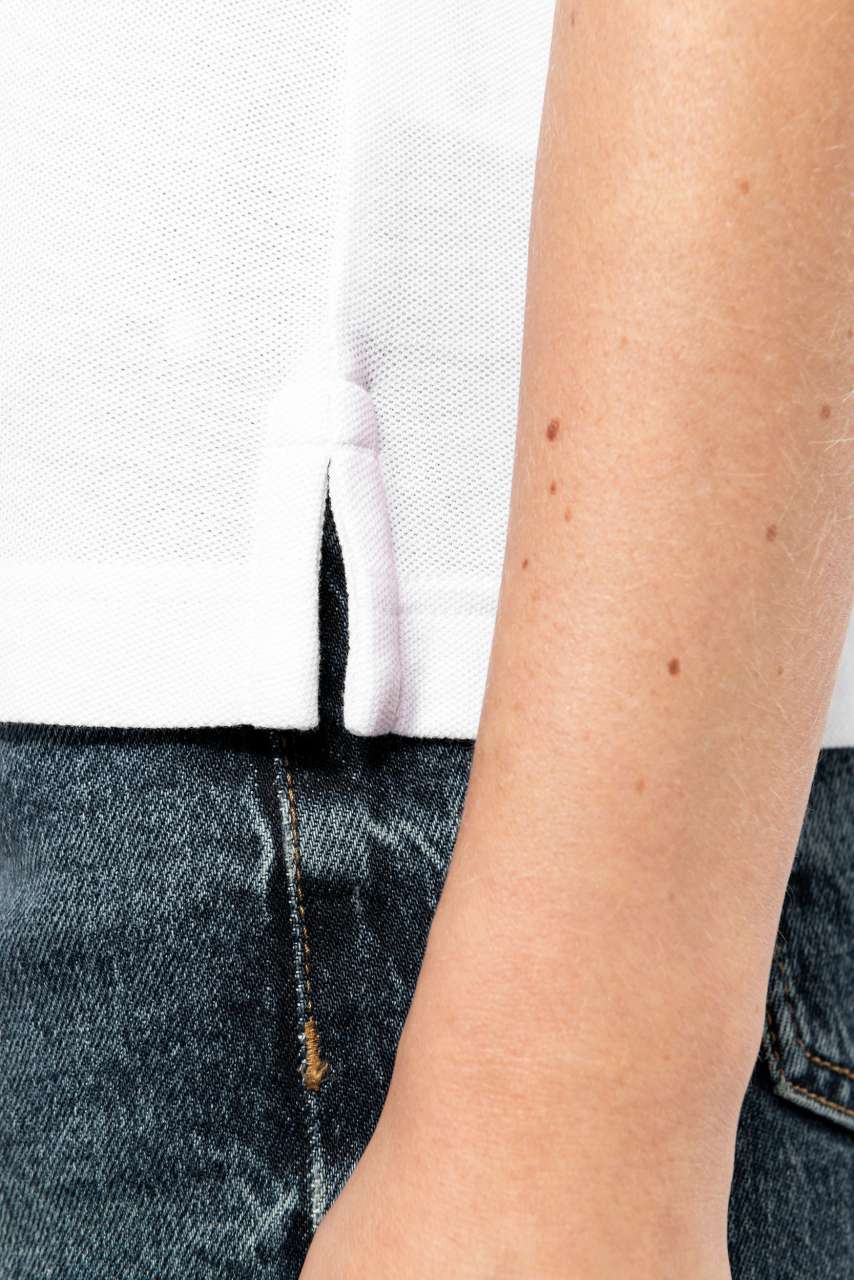 KA273 - LADIE'S SHORT-SLEEVED POLOSHIRT WITH CONTRASTING PIPING