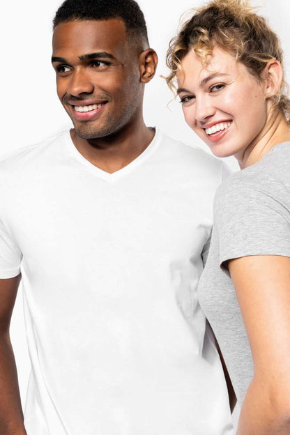 KA3014 - MEN'S SHORT-SLEEVED V-NECK T-SHIRT