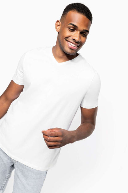 KA3014 - MEN'S SHORT-SLEEVED V-NECK T-SHIRT