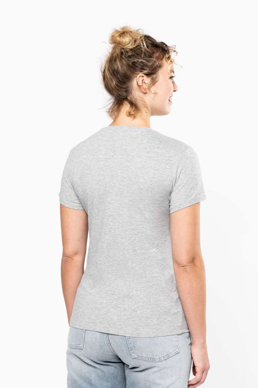 KA3015 - LADIES' SHORT-SLEEVED V-NECK T-SHIRT