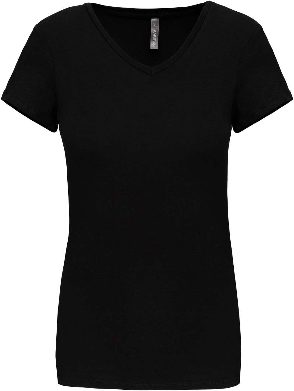 KA3015 - LADIES' SHORT-SLEEVED V-NECK T-SHIRT