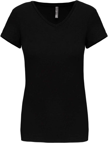 KA3015 - LADIES' SHORT-SLEEVED V-NECK T-SHIRT
