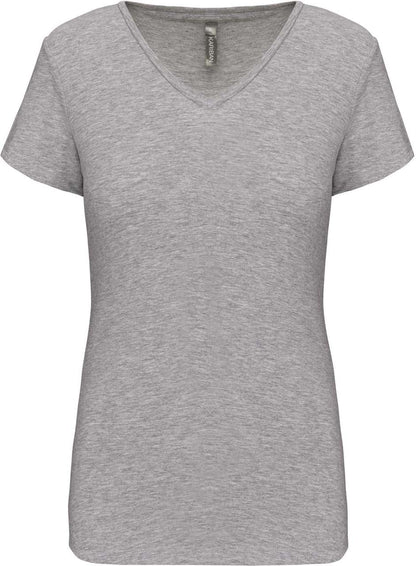 KA3015 - LADIES' SHORT-SLEEVED V-NECK T-SHIRT