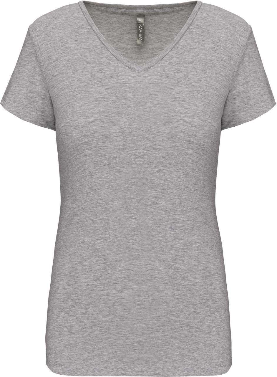 KA3015 - LADIES' SHORT-SLEEVED V-NECK T-SHIRT