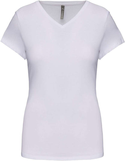 KA3015 - LADIES' SHORT-SLEEVED V-NECK T-SHIRT