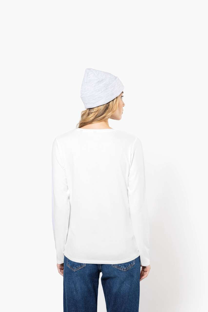 KA3017 - LADIES LONG-SLEEVED CREW NECK T-SHIRT