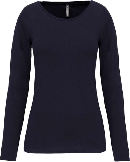 KA3017 - LADIES LONG-SLEEVED CREW NECK T-SHIRT
