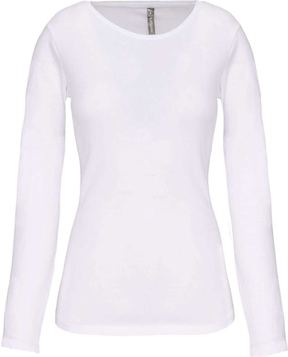 KA3017 - LADIES LONG-SLEEVED CREW NECK T-SHIRT