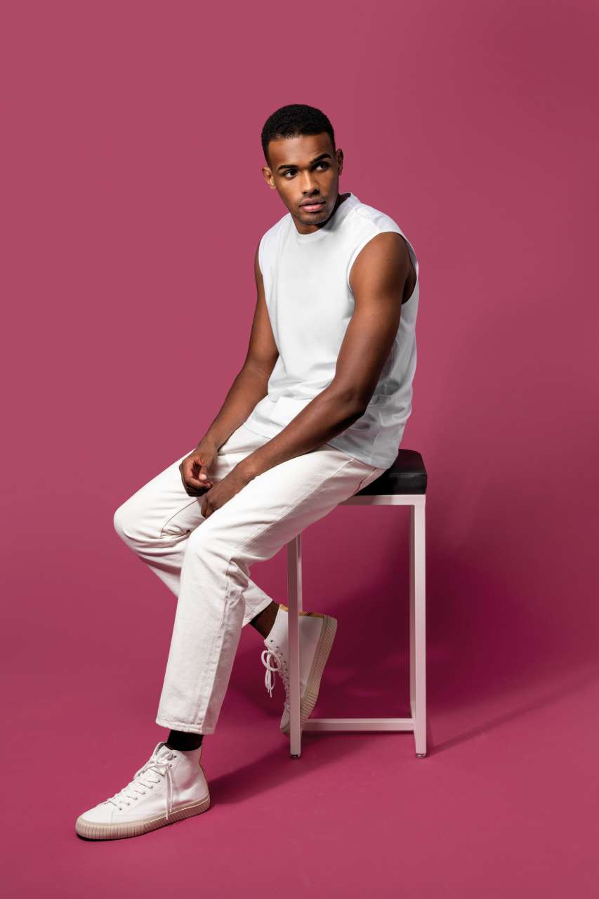 KA3022IC - ECO-FRIENDLY MEN SLEEVELESS T-SHIRT