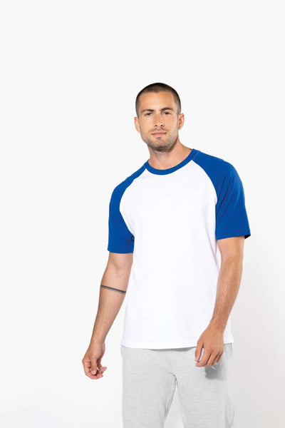 KA330 - BASEBALL - SHORT-SLEEVED TWO-TONE T-SHIRT