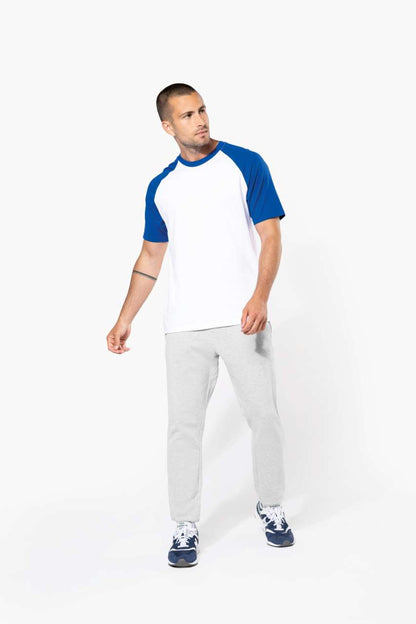 KA330 - BASEBALL - SHORT-SLEEVED TWO-TONE T-SHIRT