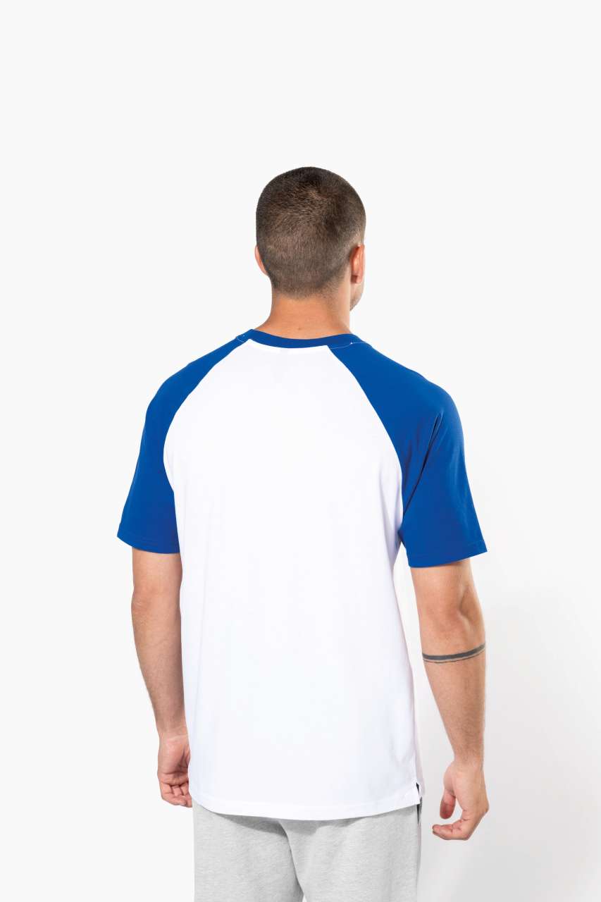 KA330 - BASEBALL - SHORT-SLEEVED TWO-TONE T-SHIRT