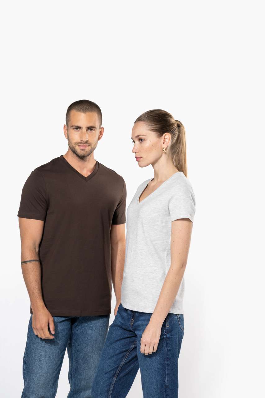 KA357 - MEN'S SHORT-SLEEVED V-NECK T-SHIRT