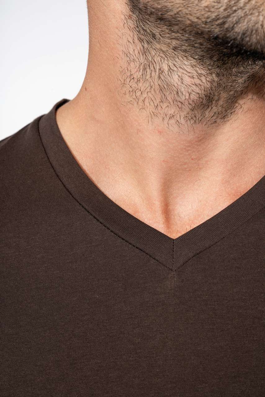 KA357 - MEN'S SHORT-SLEEVED V-NECK T-SHIRT